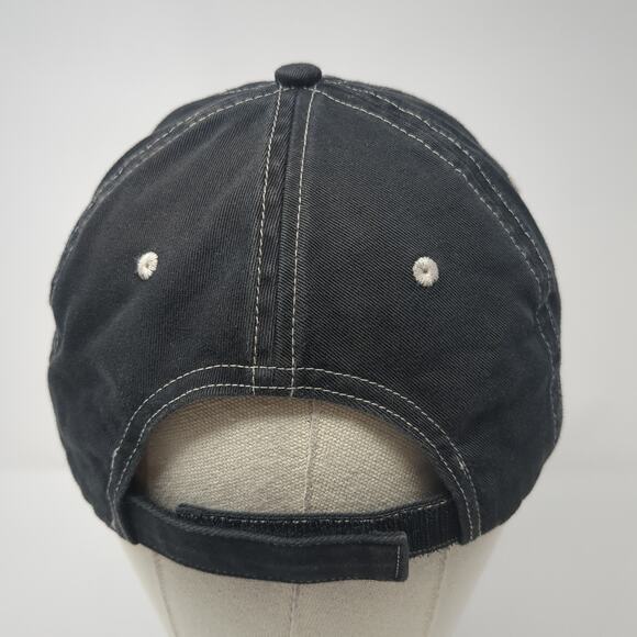 Luxor Las Vegas Strapback Baseball Cap Black One Size Adjustable Embroidered - Picture 5 of 8